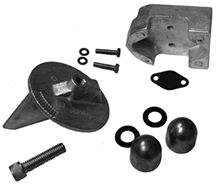 Performance Metals Alpha Gen I Aluminum Anode Kit