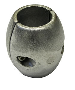 Performance Metals Streamlined Collar Aluminum Anode 1-1/4"