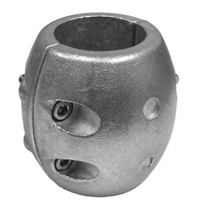 Performance Metals Streamlined Collar Aluminum Anode 1-3/8"