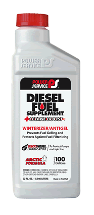 Power Service Diesel Additives Diesel Fuel Supplement 32 Oz [01025-12]