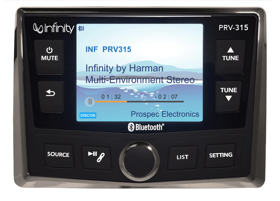 Prospec Stereo Am/Fm/Bt Nmea [INFPRV315.2]