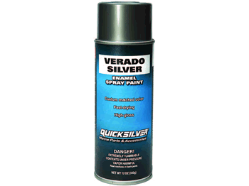 Mercury / Quicksilver Paint Silver 12 Oz Spray [802878Q20]