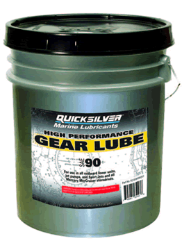 Mercury / Quicksilver High Performance Gear Lube 5 Gallon [858008Q01]