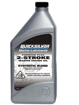 Mercury / Quicksilver 858026Q01 Premium Plus Oil Synthetic Blend Quart