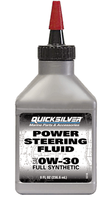Mercury / Quicksilver 858076Q01 Power Steering Fluid - 8 Oz.