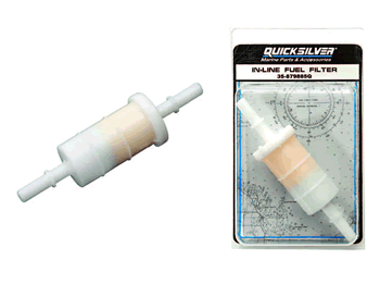 Mercury / Quicksilver 35-879885Q In-Line Fuel Filter