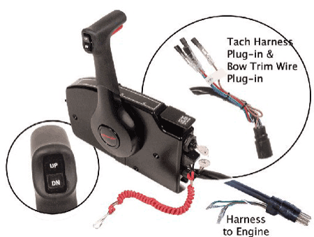 Mercury / Quicksilver Remote Control [881170A15]