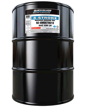 Mercury / Quicksilver 8M0078618 Oil Ob 4 S 10w30 55 Gallon