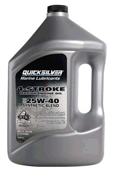 Mercury / Quicksilver 8M0078623 Synthetic Blend Oil  25w40 Gallon