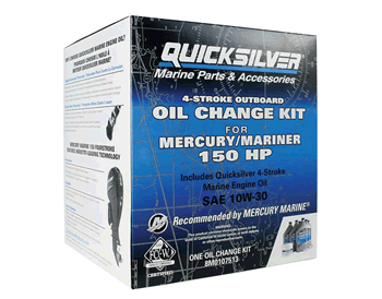 Mercury / Quicksilver 8M0107513 Kit Oil Change 150hp 10w30