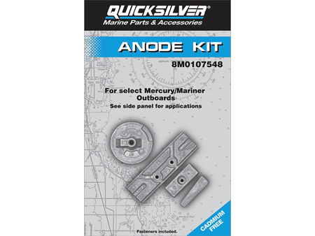 Mercury / Quicksilver Anode Kit Aluminum [8M0107548]