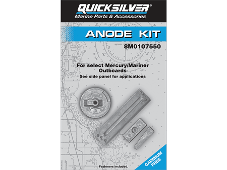 Mercury / Quicksilver Anode Kit Aluminum [8M0107550]