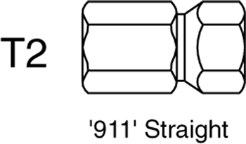 Racor Straight Thread 7/18"-14 to Female Pipe Fitting 3/8"-18