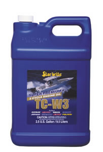 Starbrite Super Premium 2-Cycle Engine Oil TC-W3 2.5 Gallon