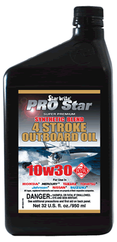 Starbrite Oil 10w30 4 Stroke Quart Synthetic