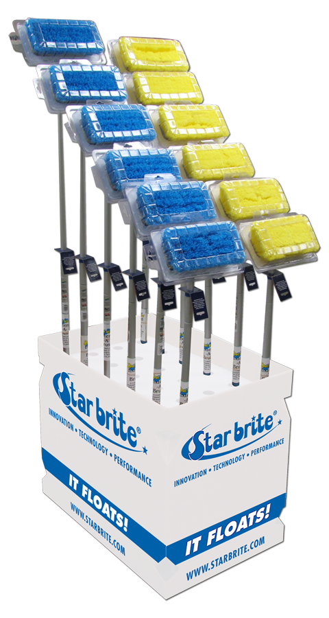 Starbrite Deck Brush & Handle Display [40813]