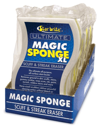 Starbrite Magic Sponge Xl 8pk Display [41008]