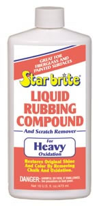 Starbrite Liquid Rubbing Compound 16 oz Heavy