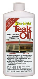 Starbrite Teak Oil 16 oz