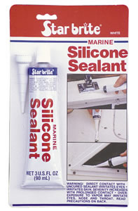 Starbrite Silicone Seal White 3 Oz