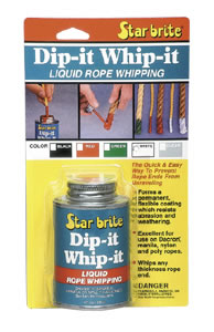 Starbrite Rope Whipping Black 4 Oz