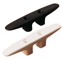 Sea-Dog 043340-1 Black Nylon Cleat 4-1/4"