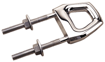 Sea-Dog 079233-1 Chrome Zinc 5/16 Twin Shank Boweye