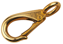 Sea-Dog 139120-1 Brass Fast Eye Snap Size #0