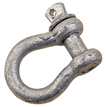 Sea-Dog 147804 Galvanized Anchor Shackle 3/16"