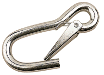 Sea-Dog 155630-1 Galvanized Steel Spring Hook