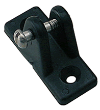 Sea-Dog 273230-1 Nylon Angled Deck Hinge Black