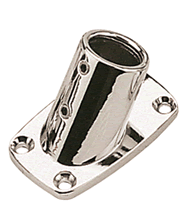 Sea-Dog 286160-1 Chrome Zinc 60-D Rectangle Base 7/8"