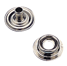 Sea-Dog 299110-1 Snap Stud & Snap Post 1/4"(6)