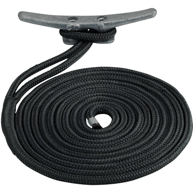 Sea-Dog Db Nyl Dl 3/8"X10' Black [302110010BK-1]