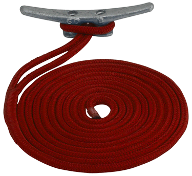 Sea-Dog Db Nyl Dl 3/8"X15' Red [302110015RD-1]