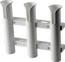 Sea-Dog 325038-1 Rod Holder 3 Pole White