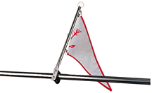 Sea-Dog 327120-1 SS Rail Mt Flag Pole