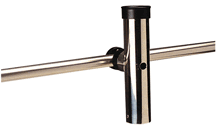 Sea-Dog 327176-1 SS Rail Mount Rod Holder Adj