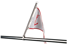 Sea-Dog 328115-1 SS Pulpit Flag Pole