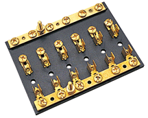 Sea-Dog 420544-1 Fuse Terminal Block 4 Gang