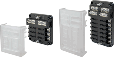 Sea-Dog Led Ind Fuse Block 6 Terminal [445185-1]