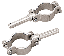 Sea-Dog 582060-1 Zinc Clamp On Oarlocks (PR)