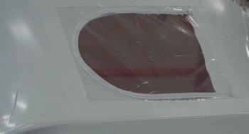 Shrink Film Access Door Clear 30x39 [AD3039]
