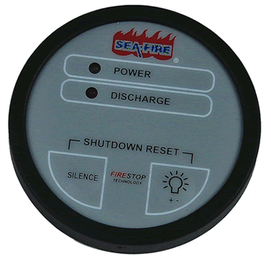 Sea Fire Fire System Monitor Round [131-461]