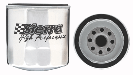 Sierra Oil Filter Chrome [18-7824C-2]