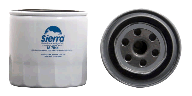 Sierra 187844 Fuel Filter Spin-On Short