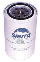 Sierra 187949 Fuel Filter 10 Micron Racor