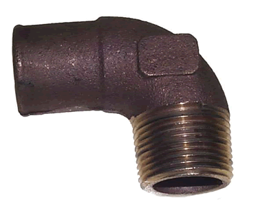 Sierra 188112 Hose Fitting 90 Degree