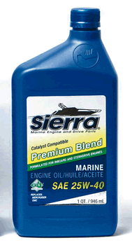 Sierra 189400CAT2 Catalyst Oil 25w40 Mineral Qt