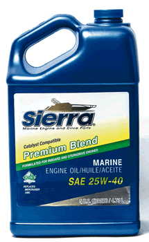 Sierra 189400CAT4 Catlyst Oil 25w40 Mineral 5qt
